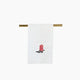Texas Cowboy Boot Embroidered Guest Towel