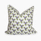 Wisconsin Violets Square Pillow Cover Only