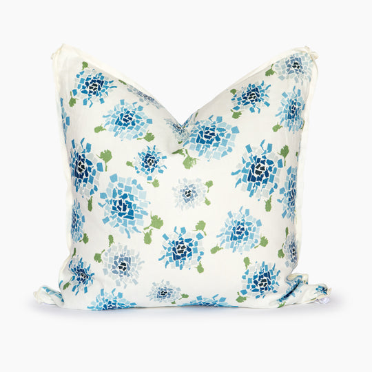 Fifty States Hydrangea Square Pillow Cover Only