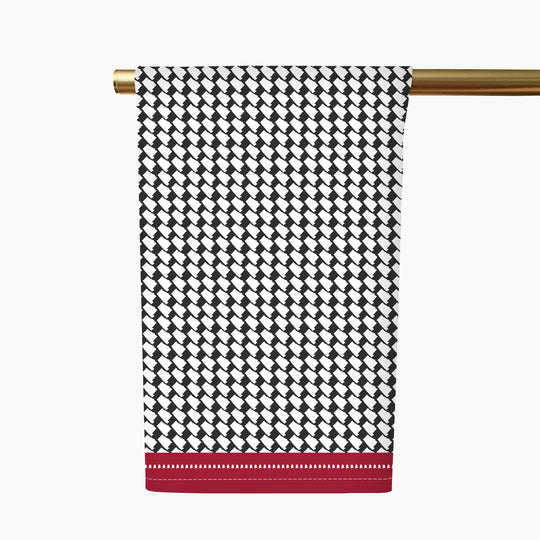Alabama Houndstooth Tea Towel