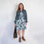 Americana Floral Tiered Dress