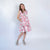 Americana Floral Tiered Dress
