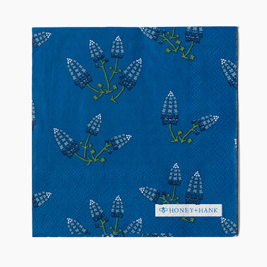 Texas Bluebonnet Paper Cocktail Napkins