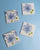 50 States Blue Hydrangea Coasters