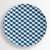 South Carolina Check Melamine Dinner Plates
