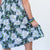 Americana Floral Tiered Dress