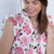 Americana Floral Tiered Dress