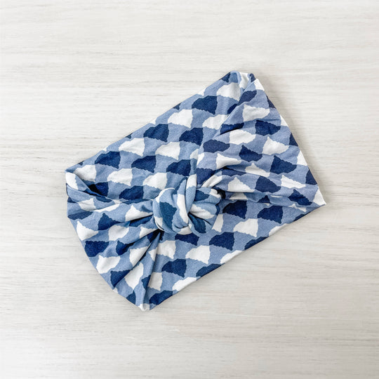 South Carolina Check Top Knot