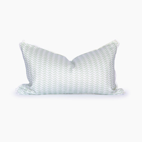 Florida Herringbone Lumbar Pillow Cover