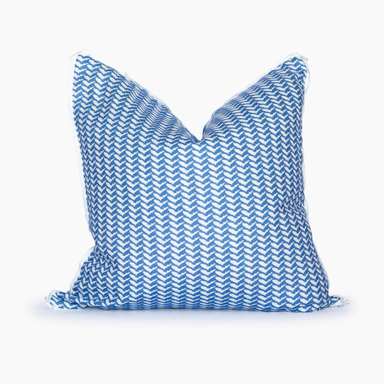 Florida Herringbone Square Pillow Cover Only