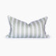 Georgia Bamboo Stripe Lumbar Pillow Cover
