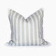 Georgia Bamboo Stripe Square Pillow Cover