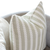 Georgia Bamboo Stripe Square Pillow Cover