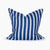 Georgia Bamboo Stripe Square Pillow Cover Only