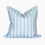 Georgia Bamboo Stripe Square Pillow Cover Only