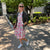 Americana Floral Tiered Dress