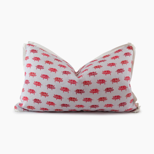 Arkansas Pigs Lumbar Pillow Cover Only