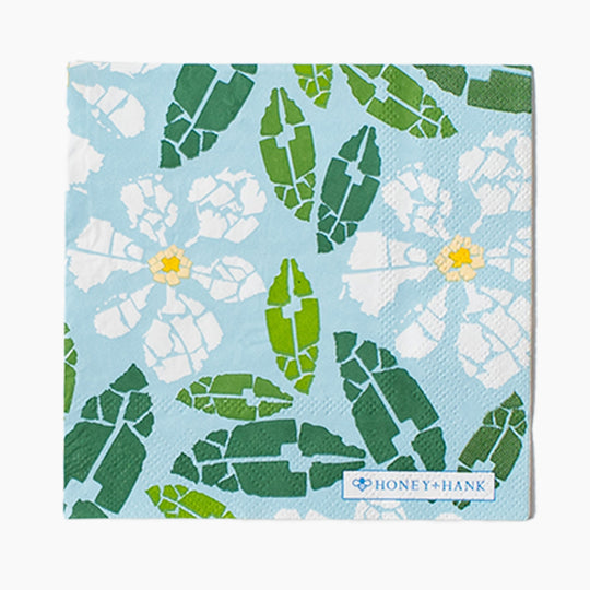 50 States Magnolia Paper Cocktail Napkins