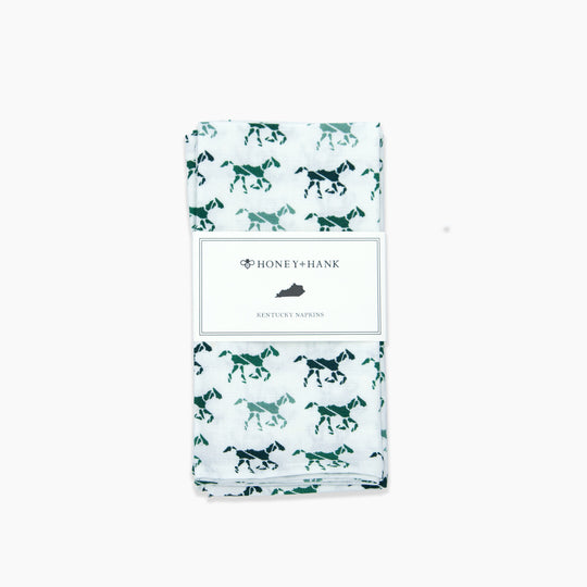 Kentucky Derby Horses Napkins