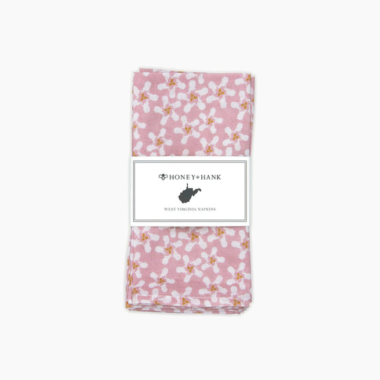 West Virginia Rhododendron Napkins