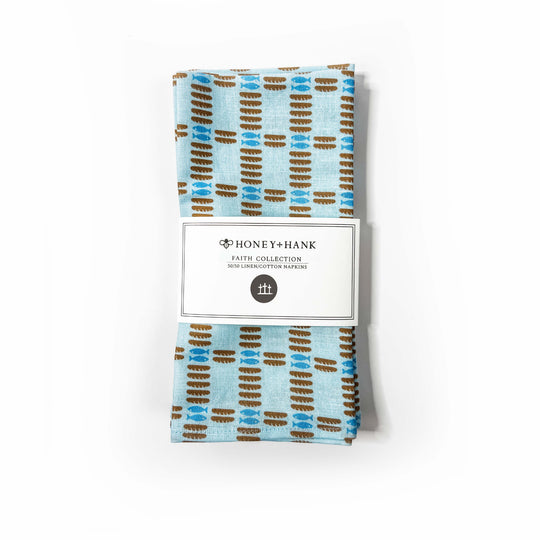Loaves & Fishes Plaid Napkins