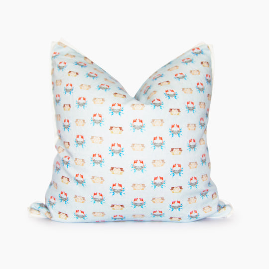 Maryland Crab Cakes Square Pillow Cover Only