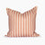 Tennessee Bamboo Stripe Square Pillow Cover Only