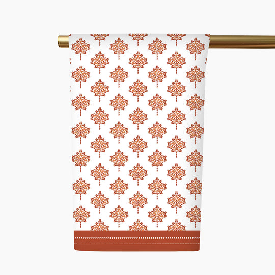 Vermont Maple Leaves Tea Towel