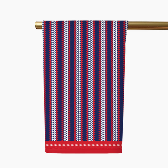 Mississippi Braid Stripe Tea Towel