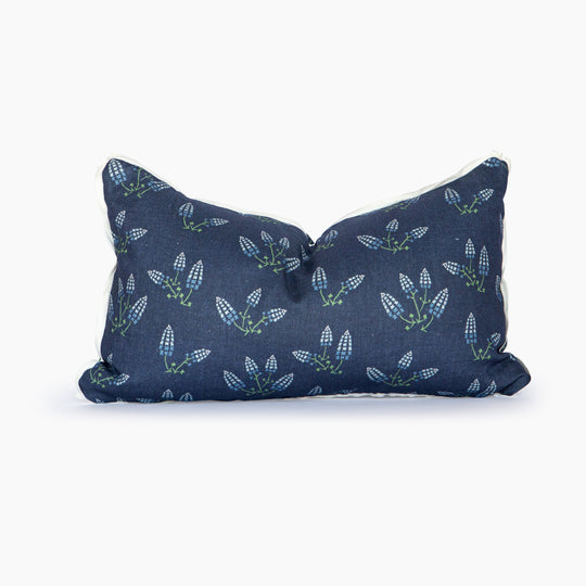 Texas Bluebonnets Lumbar Pillow Cover Only