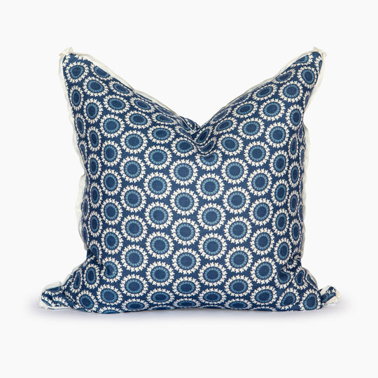 Texas Circles Square Pillow Cover Only