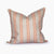 Texas Wide Woven Stripe Square Pillow Cover Only