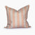 Texas Wide Woven Stripe Square Pillow Cover