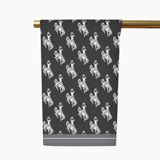 Wyoming Cowboy Paisley Tea Towel