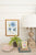 50 States Blue Hydrangea H+H x Urban Gardens Print