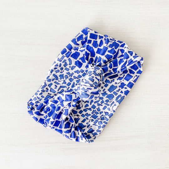 50 States Leopard Top Knot